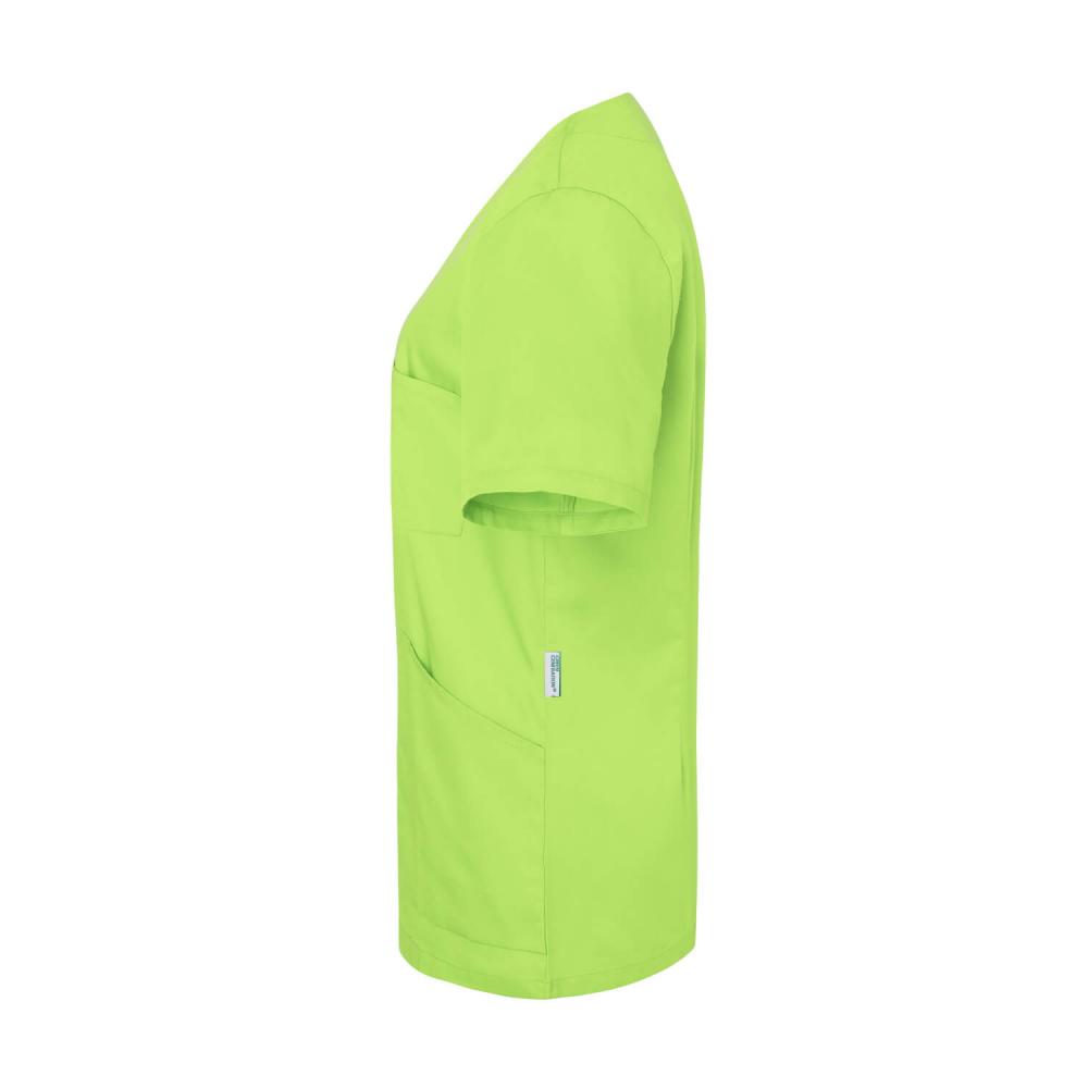 KARLOWSKY Essential | Damen Kurzarm-Kasack (kiwi) KS63